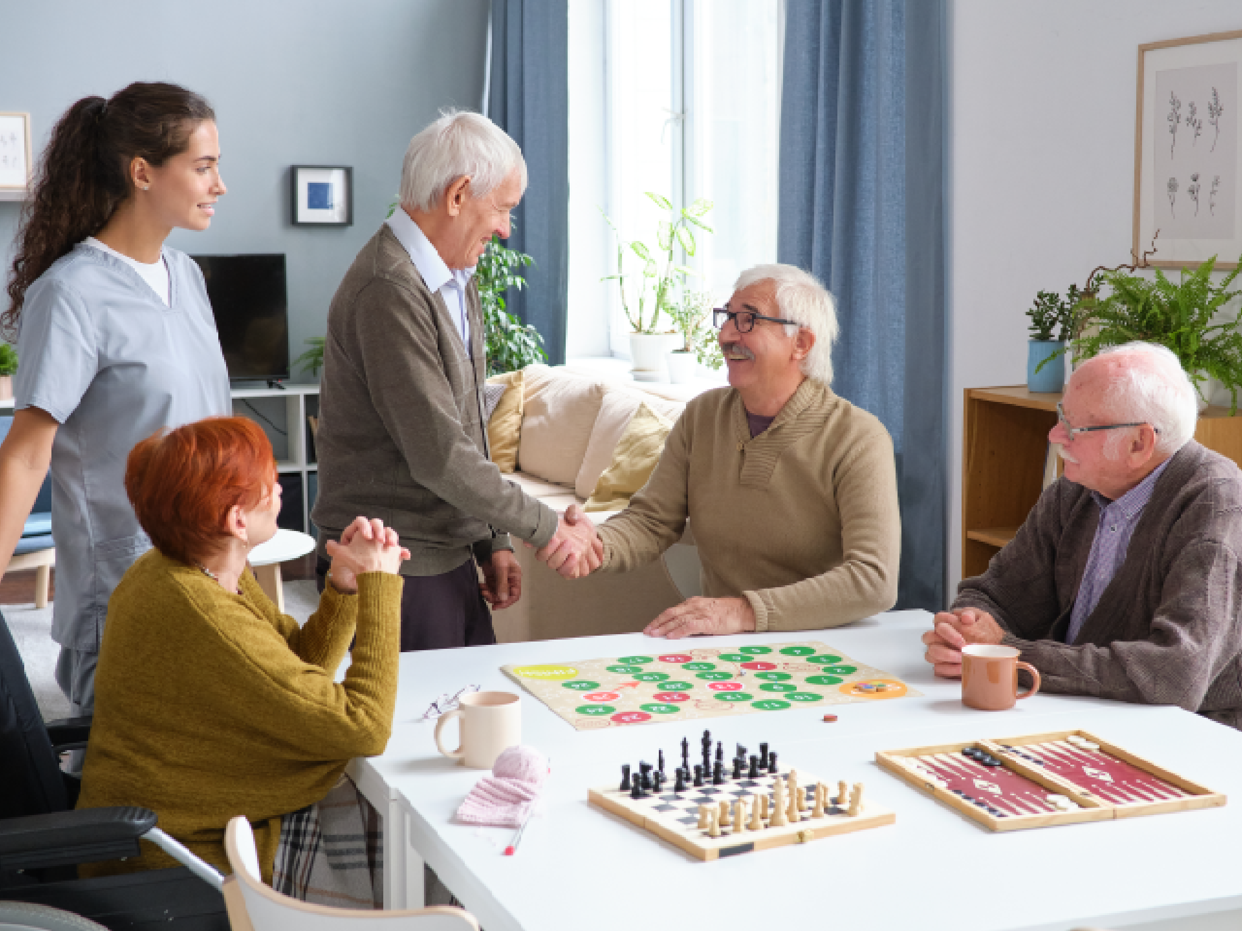 Day Activity Centre- Living a Social Life Surrounded by Elderly Peers