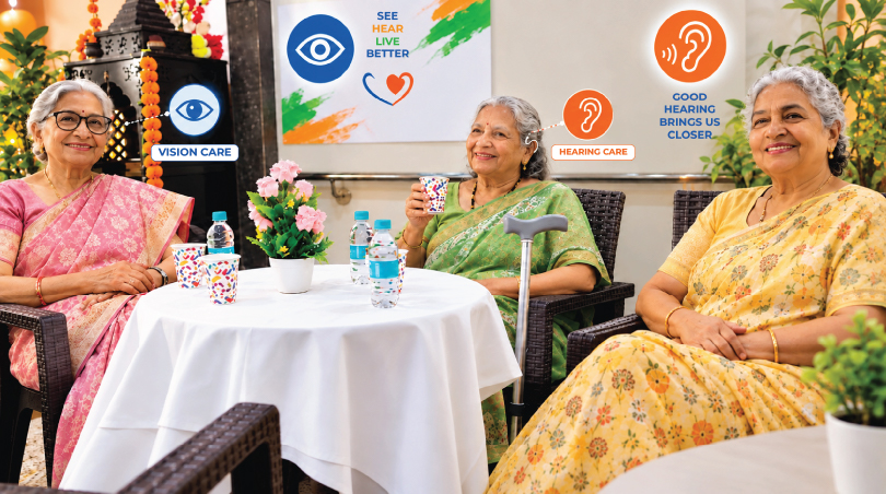Rehabilitation focused old age home for vision & hearing loss